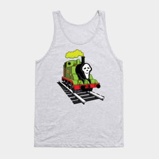 Green Train Tank Top